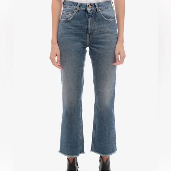 Golden Goose Blue Flare Jeans - Picture 3 of 12